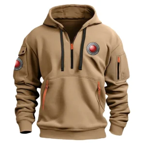 Red Digital Cinema Classic Fashion Photography Videography Color Khaki Hoodie Half Zipper