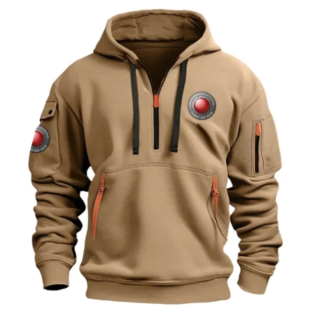 Red Digital Cinema Classic Fashion Photography Videography Color Khaki Hoodie Half Zipper