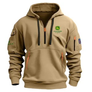 Gray Color Rolex Fashion Hoodie Half Zipper John Deere Classic Gift For Fans