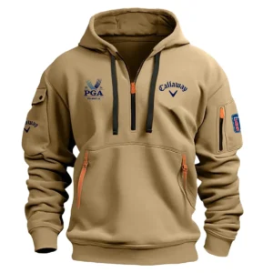 Navy Color Callaway Fashion Hoodie Half Zipper 2024 PGA Championship Valhalla Gift For Fans