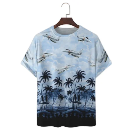 A-4 Skyhawk Hawaii Style Palm Tree U.S. Marine Corps Premium T-Shirt All Over Prints Gift Loves