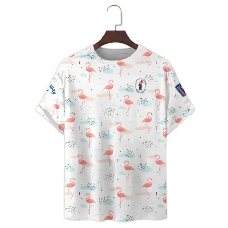 Golf Flamingo Pattern 124th U.S. Open Pinehurst Callaway Premium T-Shirt All Over Prints Gift Loves