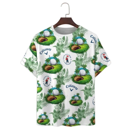 124th U.S. Open Pinehurst Green Flower Tropical Golf Callaway Premium T-Shirt All Over Prints Gift Loves