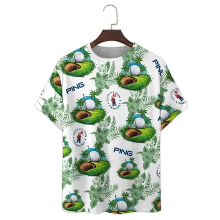 124th U.S. Open Pinehurst Green Flower Tropical Golf Ping Premium T-Shirt All Over Prints Gift Loves