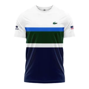 Ralph Lauren US Open Tennis Green Blue White Pattern Polo Shirt Style Classic