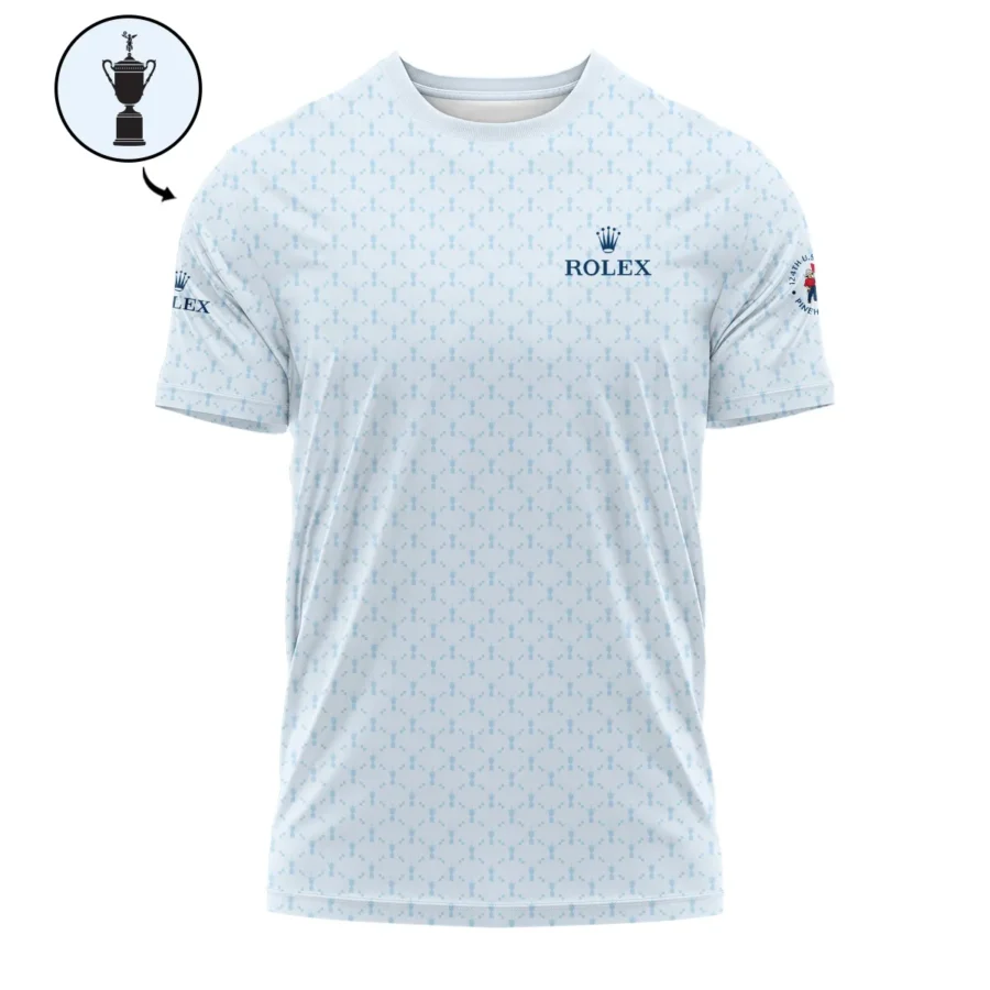 Golf Sport Pattern Blue Sport Uniform 124th U.S. Open Pinehurst Rolex Performance T-Shirt Style Classic