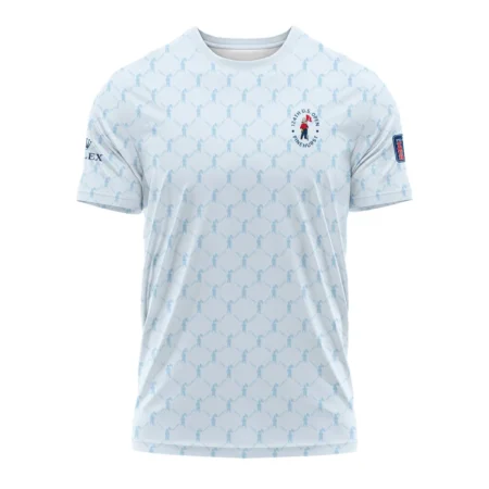 Golf Sport Pattern Light Blue Style 124th U.S. Open Pinehurst Rolex Performance T-Shirt Style Classic