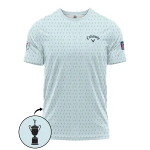 Golf Pattern Cup Light Blue Mix Green 124th U.S. Open Pinehurst Pinehurst Rolex Polo Shirt Style Classic