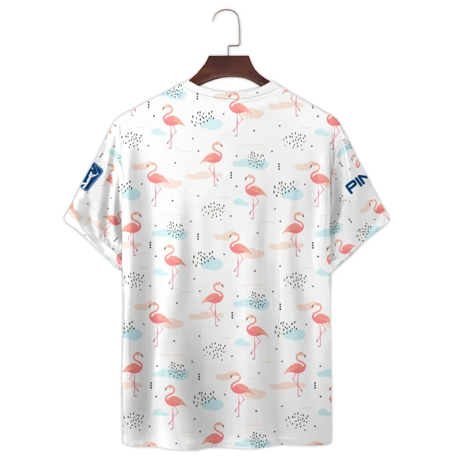 Golf Flamingo Pattern 124th U.S. Open Pinehurst Ping Premium T-Shirt All Over Prints Gift Loves