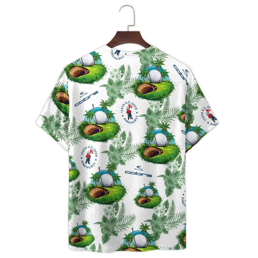 124th U.S. Open Pinehurst Green Flower Tropical Golf Cobra Golf Premium T-Shirt All Over Prints Gift Loves