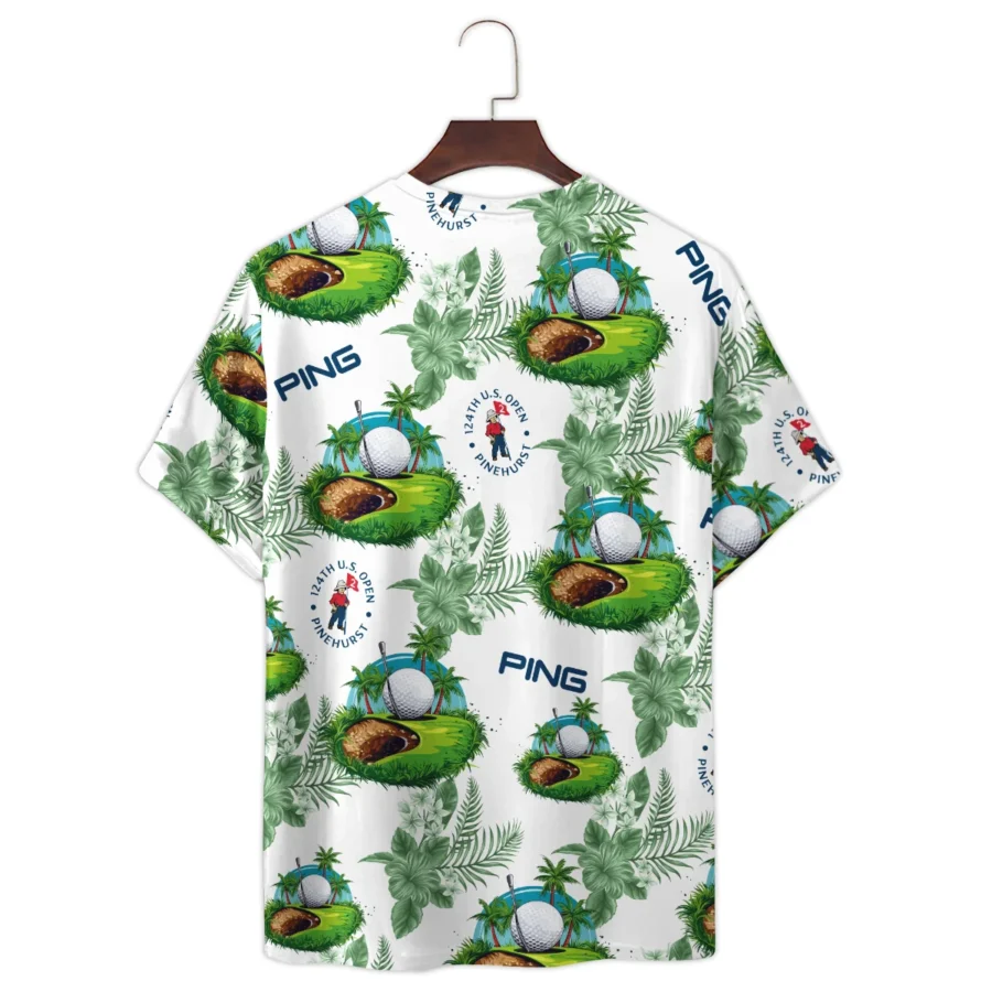 124th U.S. Open Pinehurst Green Flower Tropical Golf Ping Premium T-Shirt All Over Prints Gift Loves