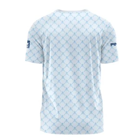 Golf Sport Pattern Light Blue Style 2024 PGA Championship Valhalla Ping Performance T-Shirt Style Classic