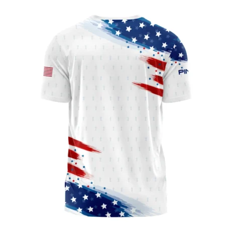 Golf Flag American Sport Love 124th U.S. Open Pinehurst Ping Performance T-Shirt Style Classic