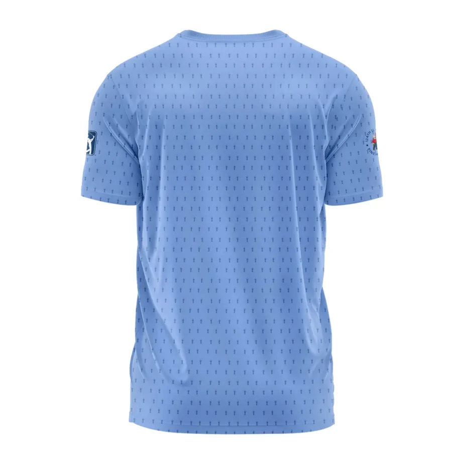 Golf Pattern Cup Blue 124th U.S. Open Pinehurst Pinehurst Rolex Performance T-Shirt Style Classic