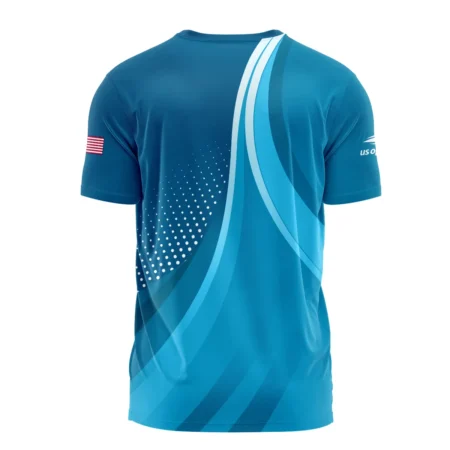 Tennis Blue Gradiend US Open Tennis Ralph Lauren Performance T-Shirt Style Classic