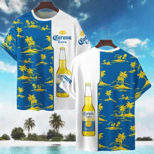 Corona Extra Cheers to Summer Beer Lovers Oversized Hawaiian Shirt All Over Prints Gift Loves