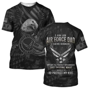 Veteran Just Imagine What I Would Do To Protect My Kids U.S. Air Force All Over Prints Oversized Hawaiian Shirt