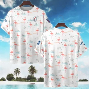 Golf Flamingo Pattern 124th U.S. Open Pinehurst Callaway Oversized Hawaiian Shirt All Over Prints Gift Loves