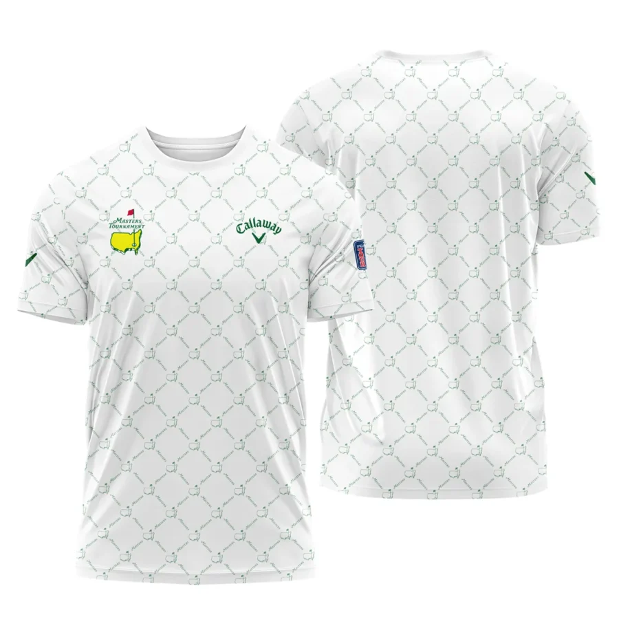 Golf Sport Pattern Color White Mix Masters Tournament Callaway Performance T-Shirt Style Classic