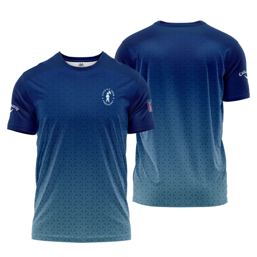 Sport Gradiend Blue Mix Color 124th U.S. Open Pinehurst Pinehurst Callaway Performance T-Shirt Style Classic