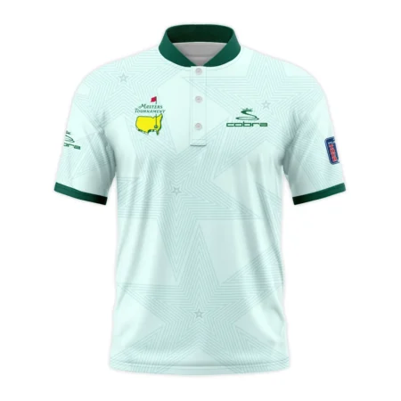 Golf Love Star Light Green Mix Masters Tournament Cobra Golf Style Classic, Short Sleeve Round Neck Polo Shirt