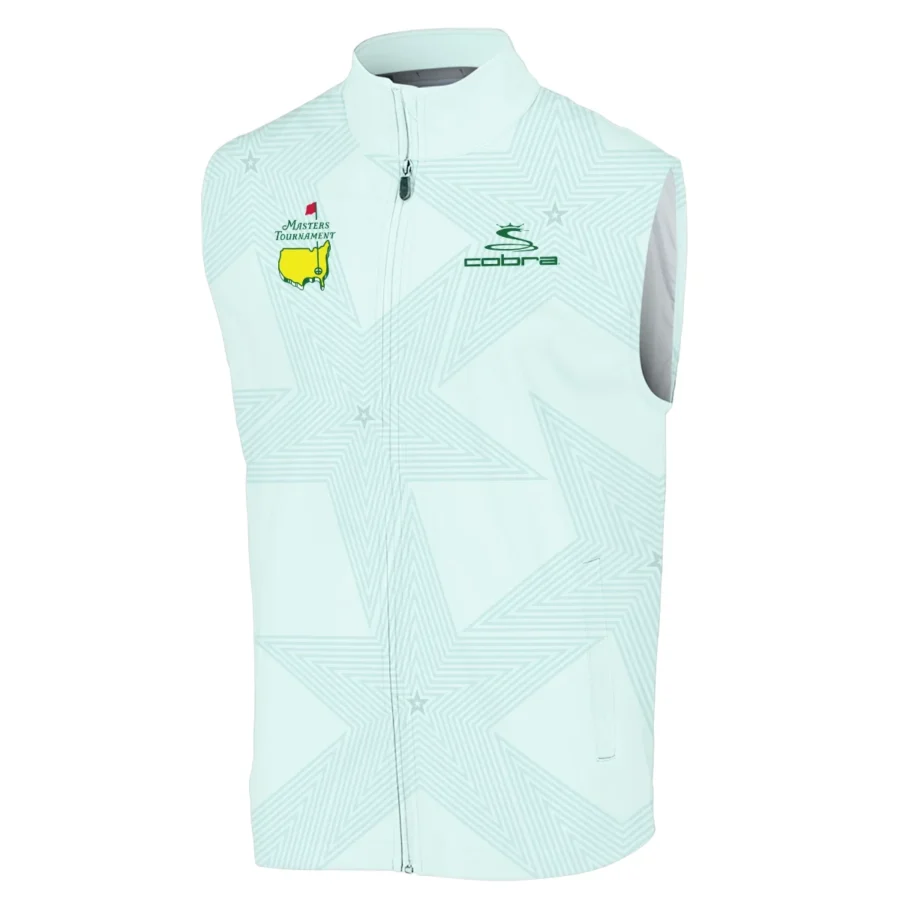 Golf Love Star Light Green Mix Masters Tournament Cobra Golf Sleeveless Jacket Style Classic