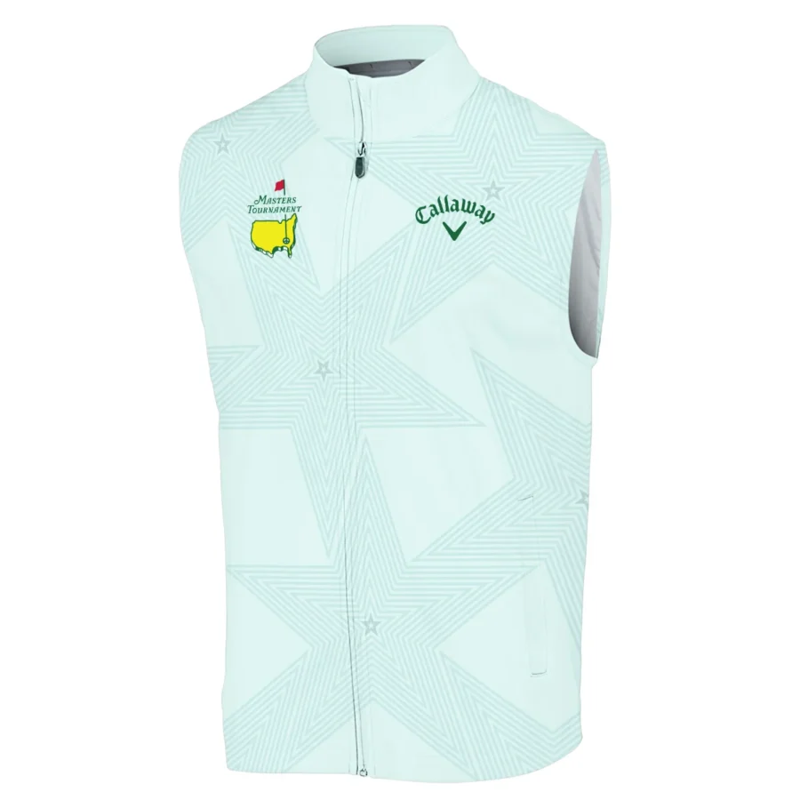 Golf Love Star Light Green Mix Masters Tournament Callaway Sleeveless Jacket Style Classic