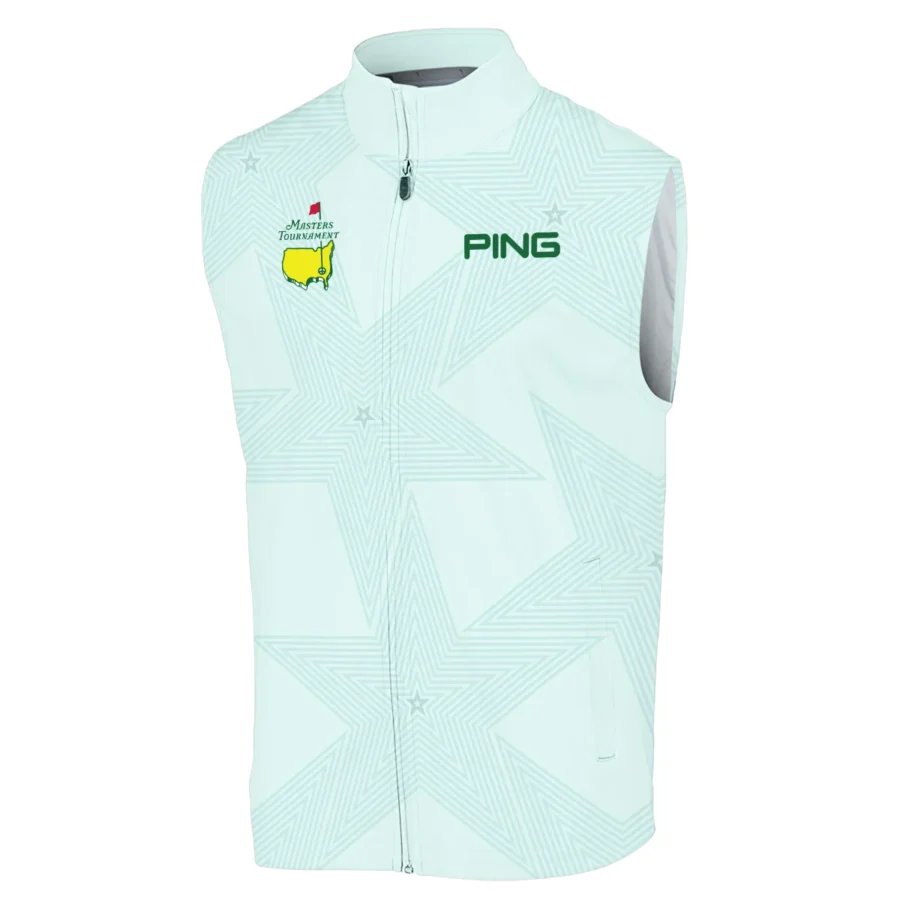 Golf Love Star Light Green Mix Masters Tournament Ping Sleeveless Jacket Style Classic