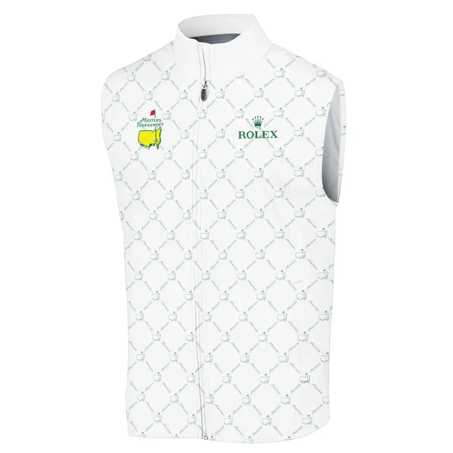 Golf Sport Pattern Color White Mix Masters Tournament Rolex Sleeveless Jacket Style Classic