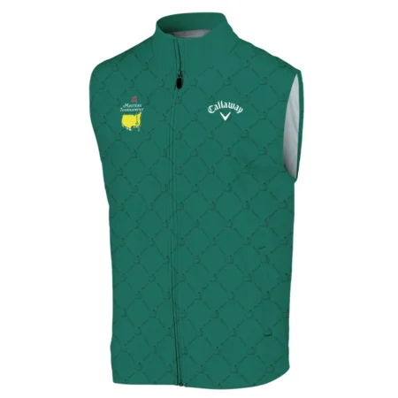 Golf Sport Pattern Color Green Mix Black Masters Tournament Callaway Sleeveless Jacket Style Classic