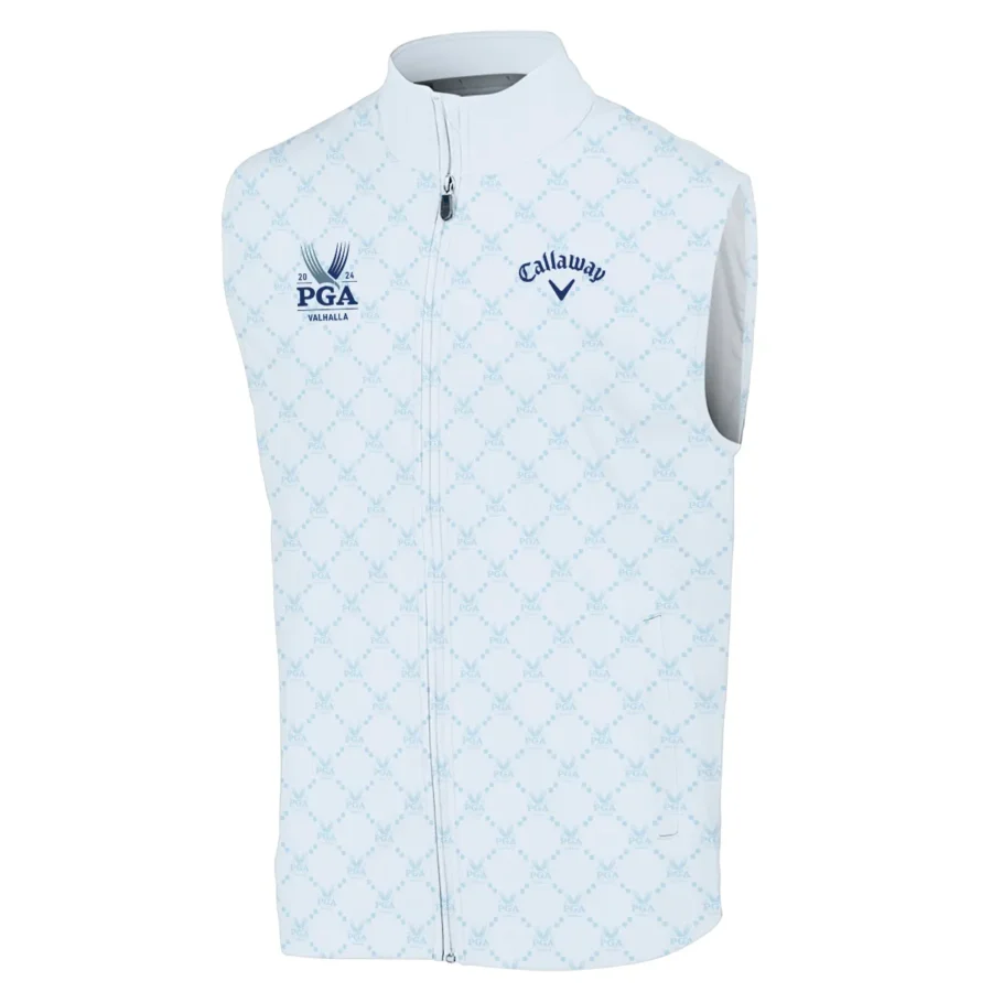 Golf Sport Pattern Light Blue Sport 2024 PGA Championship Valhalla Callaway Sleeveless Jacket Style Classic