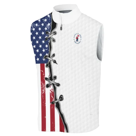 Golf Flag American Pattern Ball 124th U.S. Open Pinehurst Pinehurst Callaway Sleeveless Jacket Style Classic