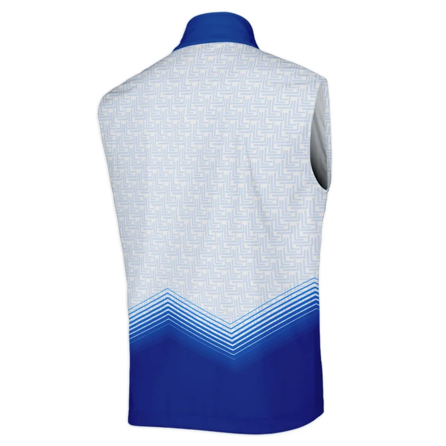 124th U.S. Open Pinehurst Blue Gradient Pattern White  Ping Sleeveless Jacket Style Classic