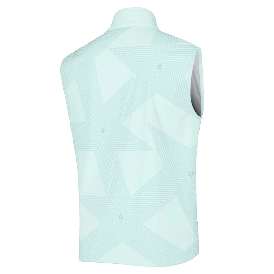 Golf Love Star Light Green Mix Masters Tournament Cobra Golf Sleeveless Jacket Style Classic