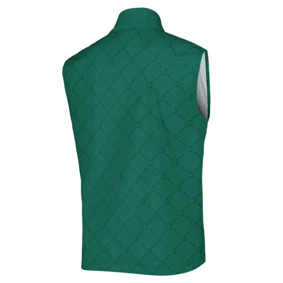 Golf Sport Pattern Color Green Mix Black Masters Tournament Ping Sleeveless Jacket Style Classic