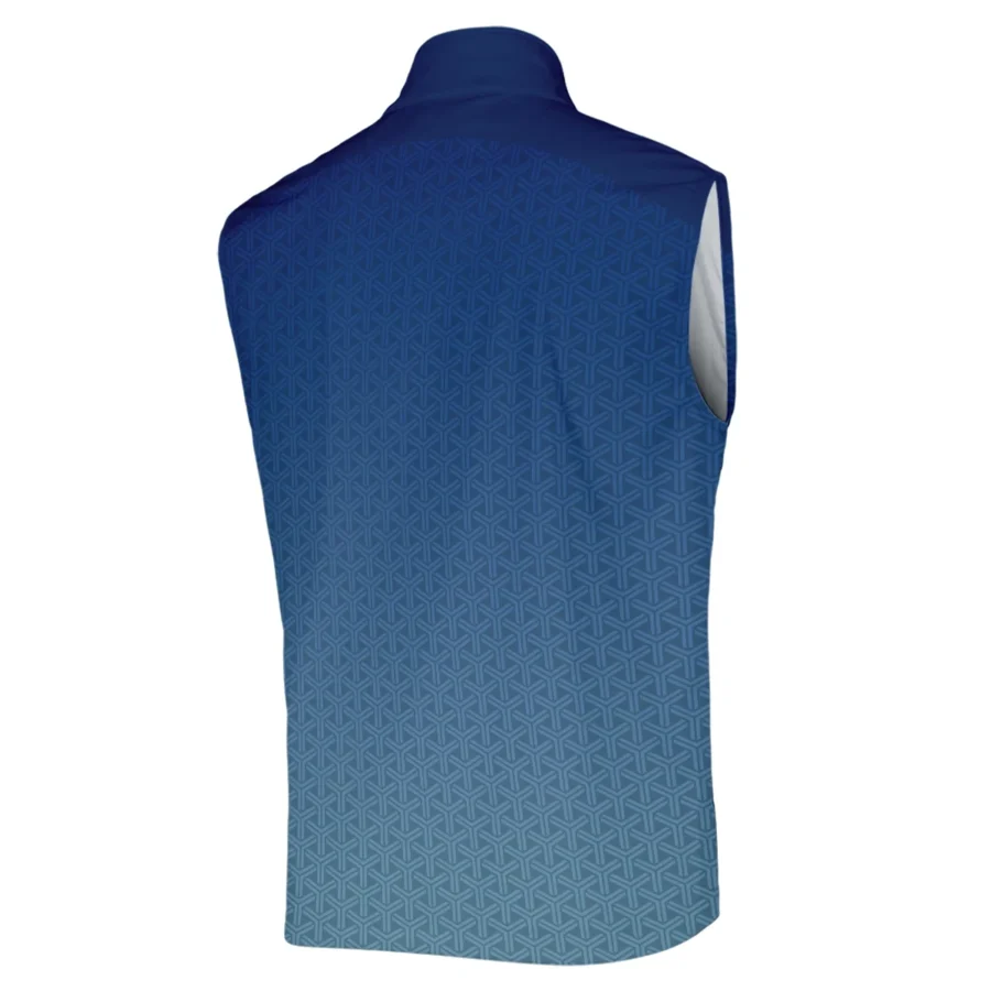 Golf Sport Pattern Blue Sport Uniform 2024 PGA Championship Valhalla Callaway Sleeveless Jacket Style Classic