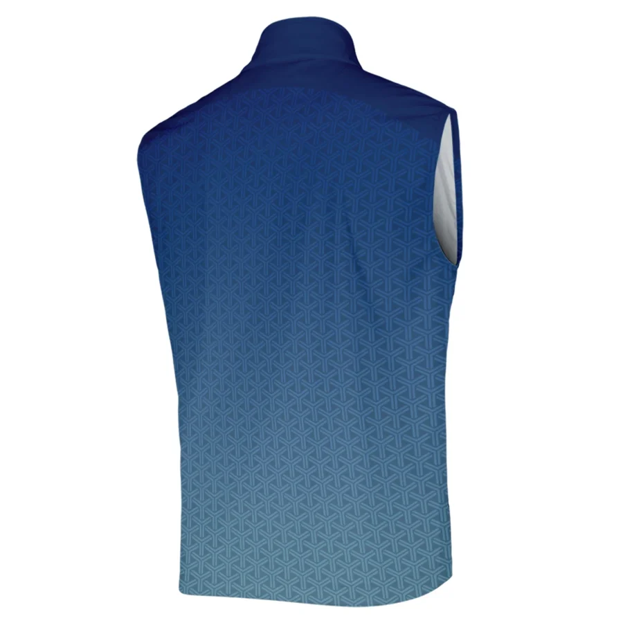 Golf Sport Pattern Blue Sport Uniform 2024 PGA Championship Valhalla Ping Sleeveless Jacket Style Classic