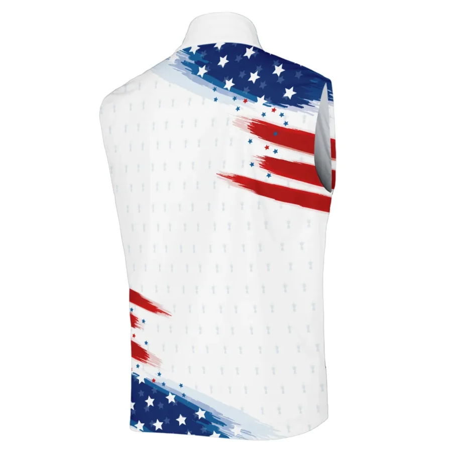 Golf Flag American Sport Love 124th U.S. Open Pinehurst Callaway Sleeveless Jacket Style Classic