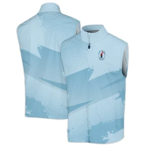 124th U.S. Open Pinehurst Callaway Light Blue Backgound Quarter-Zip Jacket Style Classic