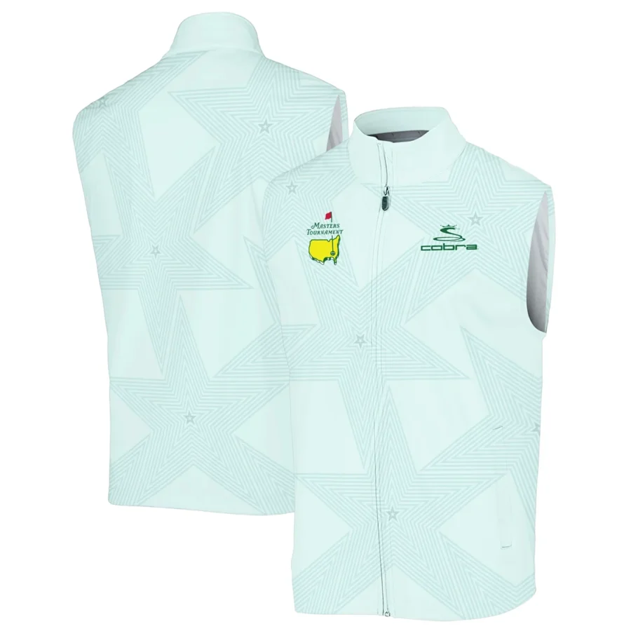 Golf Love Star Light Green Mix Masters Tournament Cobra Golf Sleeveless Jacket Style Classic