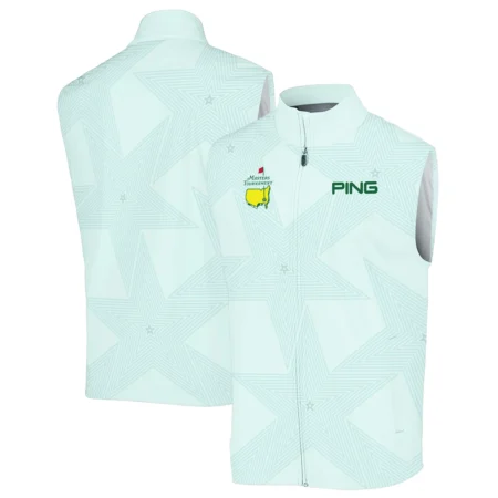 Golf Love Star Light Green Mix Masters Tournament Ping Sleeveless Jacket Style Classic