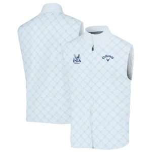 Golf Sport Pattern Light Blue Sport 2024 PGA Championship Valhalla Callaway Quarter-Zip Jacket Style Classic