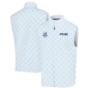 Golf Sport Pattern Light Blue Sport 2024 PGA Championship Valhalla Ping Quarter-Zip Jacket Style Classic