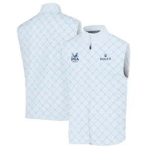 Golf Sport Pattern Light Blue Sport 2024 PGA Championship Valhalla Rolex Quarter-Zip Jacket Style Classic