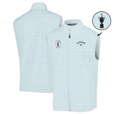 Golf Pattern Cup Light Blue Mix Green 124th U.S. Open Pinehurst Pinehurst Callaway Sleeveless Jacket Style Classic