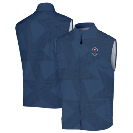 Golf Sport Navy Star 124th U.S. Open Pinehurst Pinehurst Rolex Sleeveless Jacket Style Classic