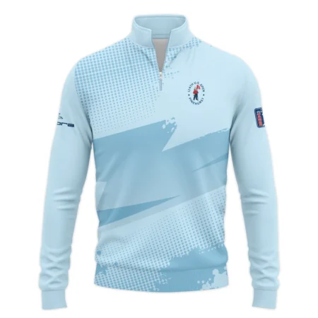 124th U.S. Open Pinehurst Cobra Golf  Light Blue Backgound Quarter-Zip Jacket Style Classic