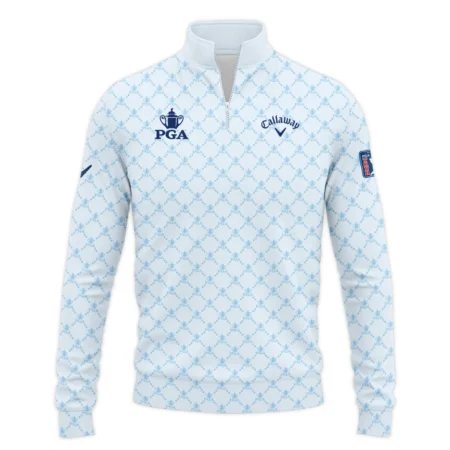 Golf Sport Pattern Light Blue Style 2024 PGA Championship Valhalla Callaway Quarter-Zip Jacket Style Classic