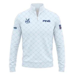 Golf Sport Pattern Light Blue Sport 2024 PGA Championship Valhalla Ping Zipper Hoodie Shirt Style Classic