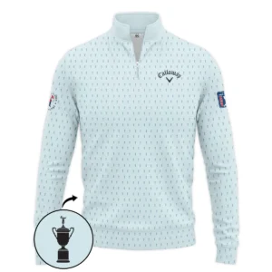 Golf Pattern Cup Light Blue Mix Green 124th U.S. Open Pinehurst Pinehurst Callaway Sleeveless Jacket Style Classic